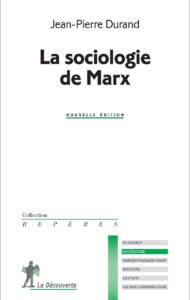 Couverture d’ouvrage : La sociologie de Marx